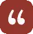 White quotation mark icon